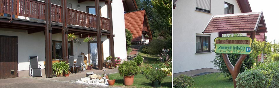 Ferienhäuser und Gästezimmer/Pension in Lichtenhain