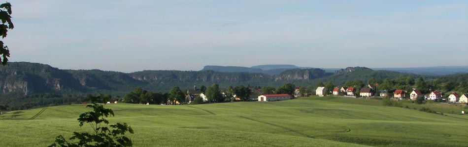 Panoramablick auf Lichtenhain